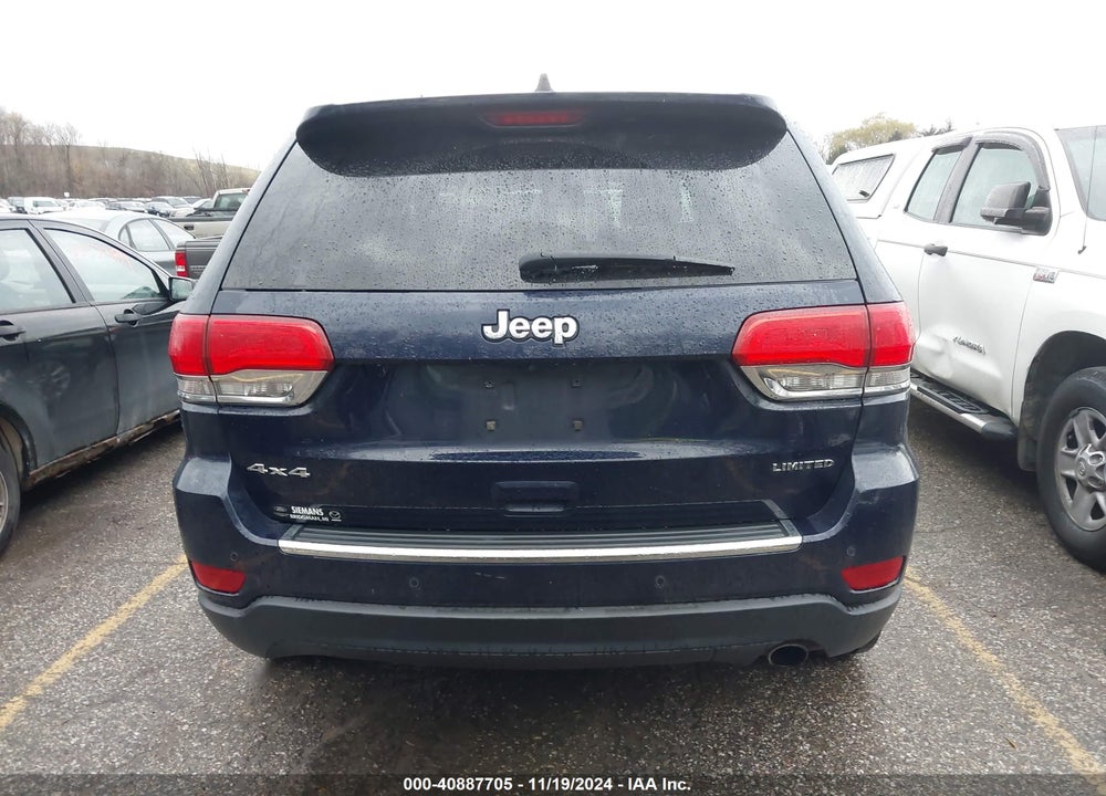 2017 JEEP GRAND CHEROKEE LIMITED 4X4 VIN: 1C4RJFBG8HC608425