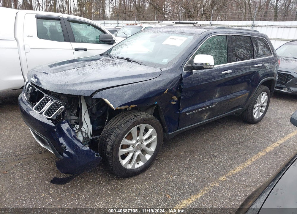 2017 JEEP GRAND CHEROKEE LIMITED 4X4 VIN: 1C4RJFBG8HC608425