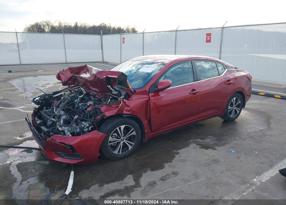 2021 NISSAN SENTRA VIN: 3N1AB8CV3MY231218