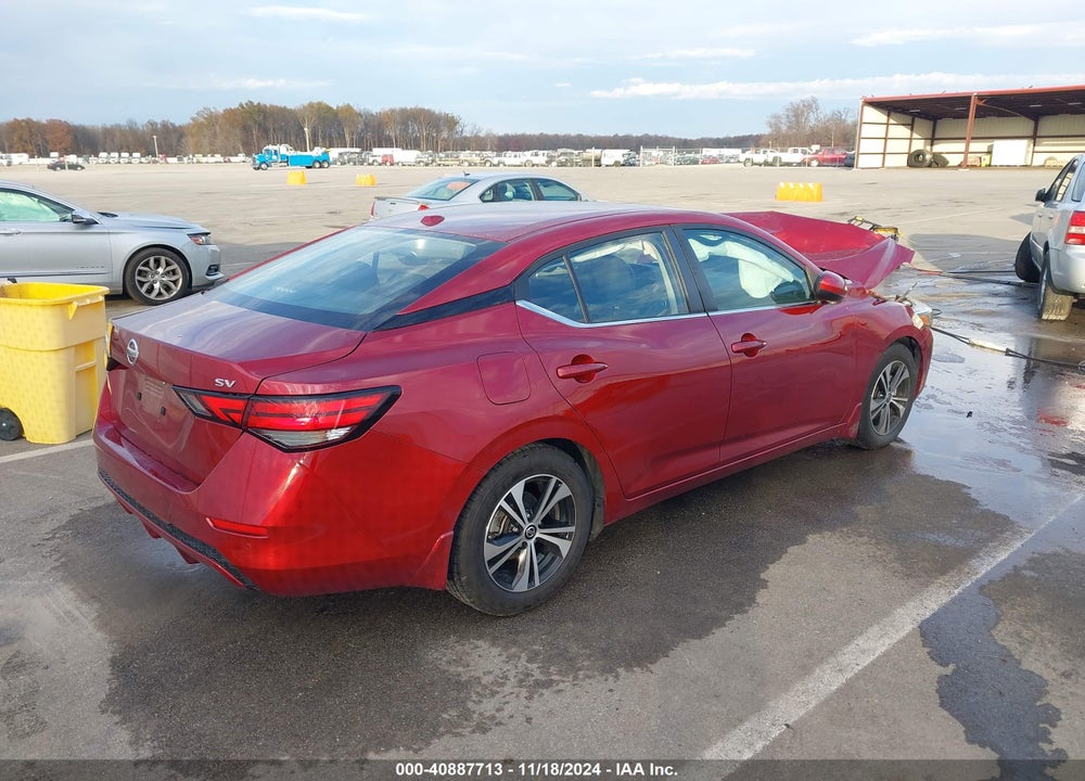 2021 NISSAN SENTRA VIN: 3N1AB8CV3MY231218
