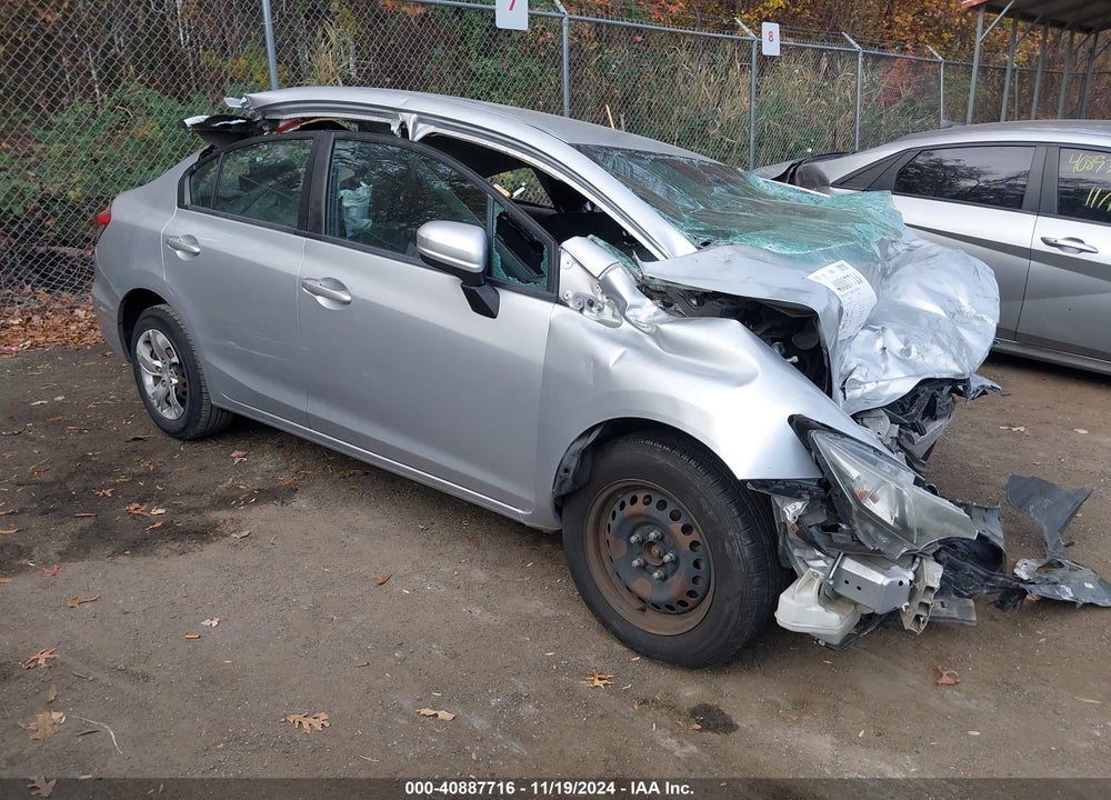 2014 HONDA CIVIC LX VIN: 2HGFB2F53EH542751