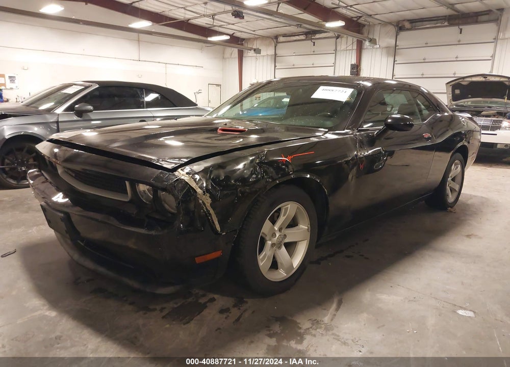 2013 DODGE CHALLENGER SXT VIN: 2C3CDYAGXDH607752