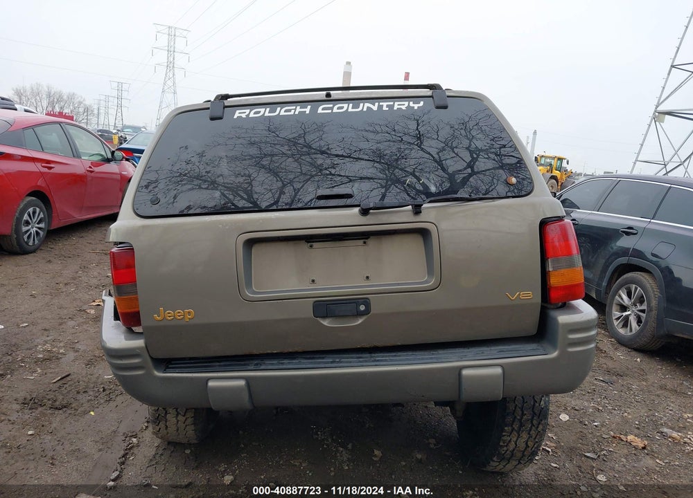 1998 JEEP GRAND CHEROKEE LIMITED VIN: 1J4GZ78Y9WC199574