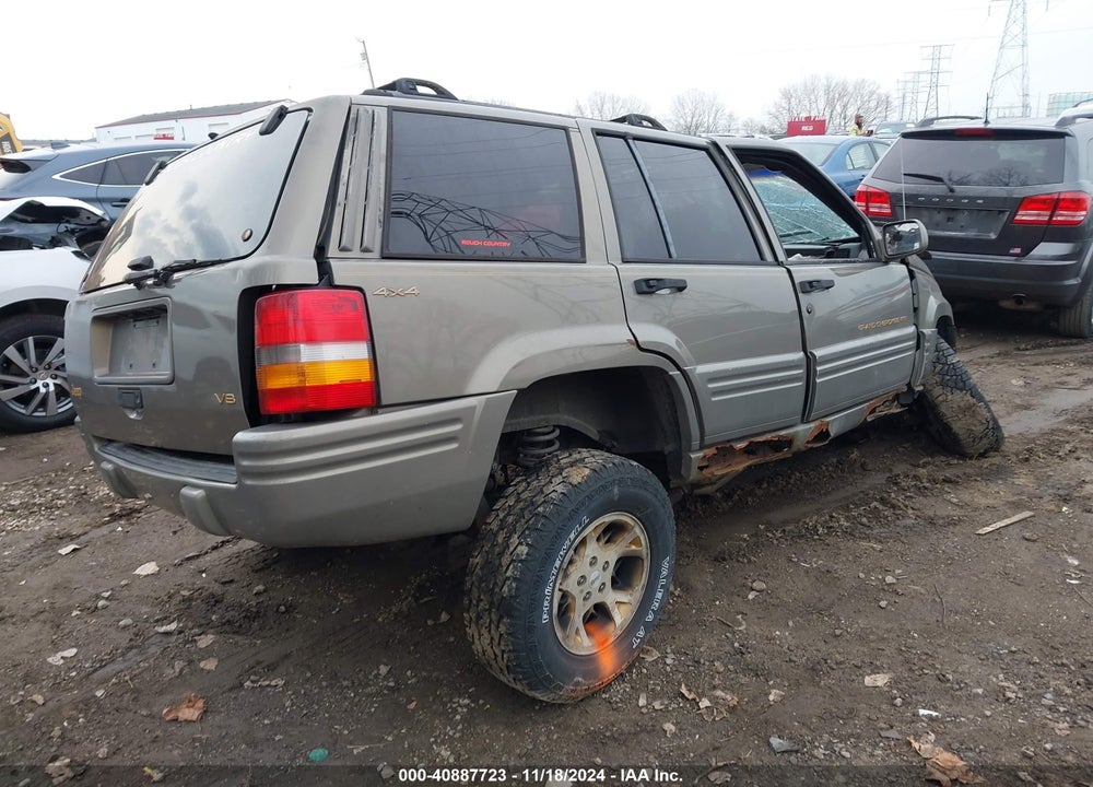 1998 JEEP GRAND CHEROKEE LIMITED VIN: 1J4GZ78Y9WC199574
