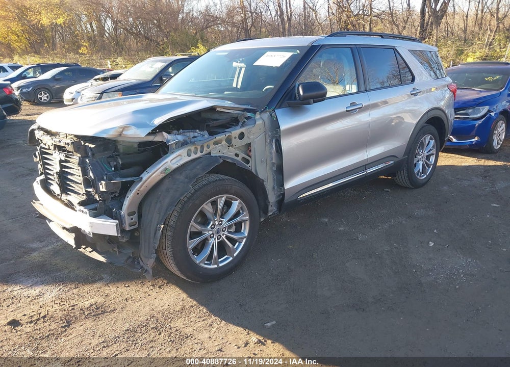 2022 FORD EXPLORER XLT VIN: 1FMSK8DH8NGA12036
