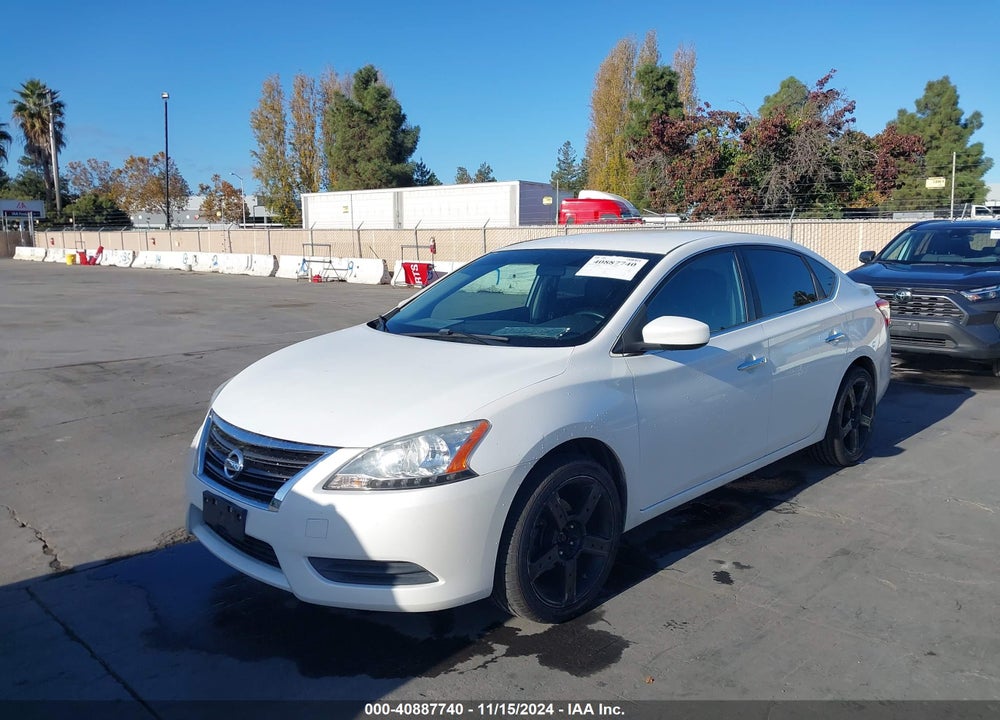 2013 NISSAN SENTRA SV VIN: 3N1AB7AP0DL711776