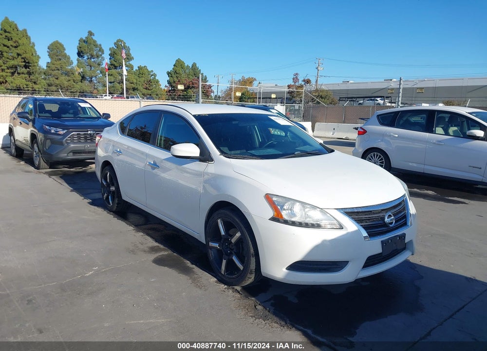 2013 NISSAN SENTRA SV VIN: 3N1AB7AP0DL711776
