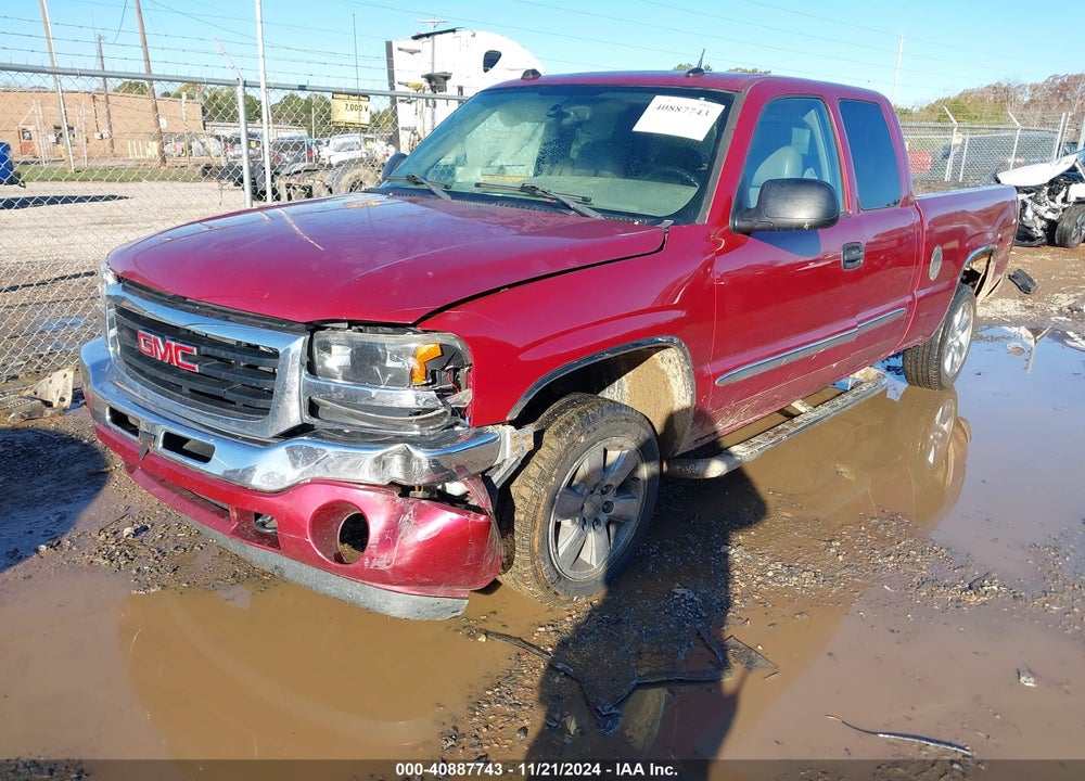 2005 GMC SIERRA 1500 SLT VIN: 2GTEK19B951268860