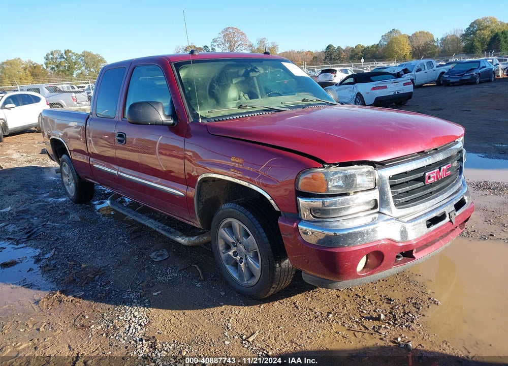 2005 GMC SIERRA 1500 SLT VIN: 2GTEK19B951268860