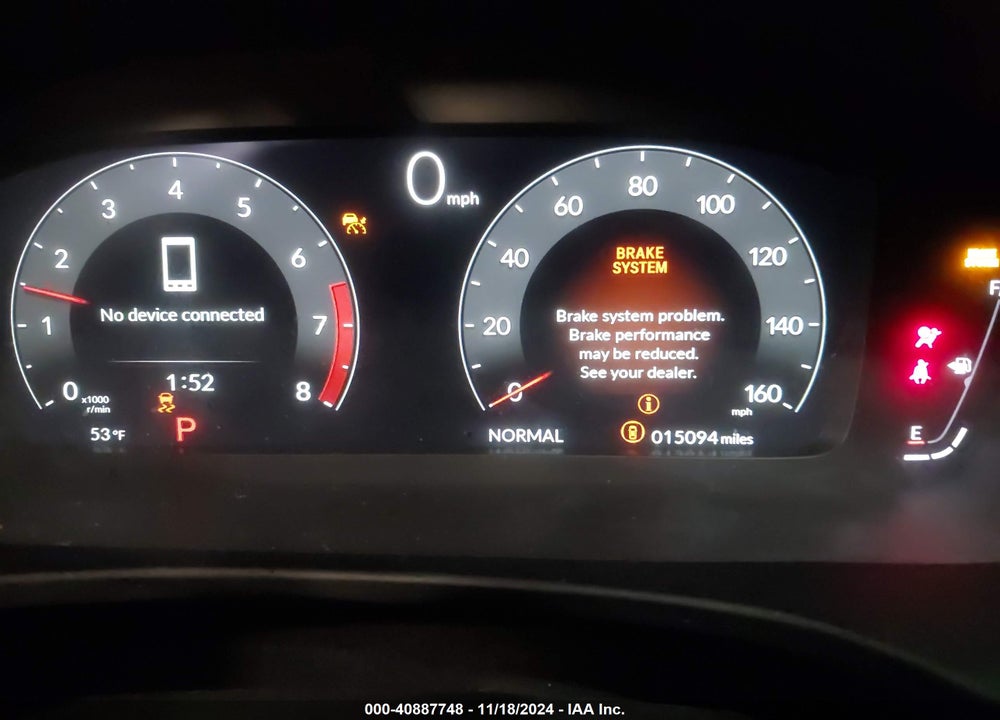 2024 ACURA INTEGRA VIN: 19UDE4H68RA022226