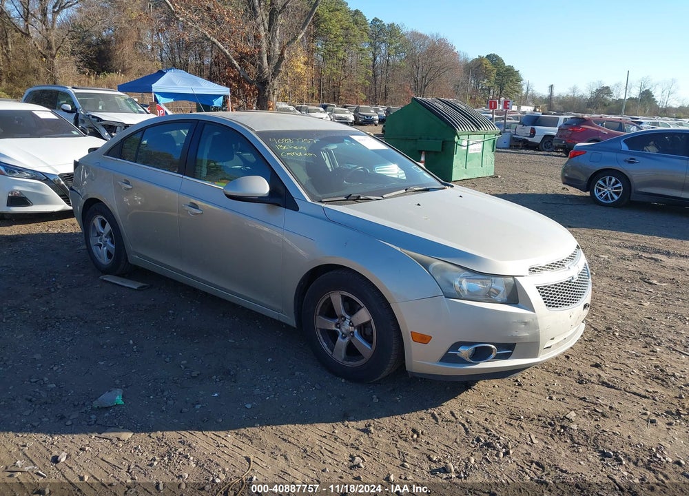2013 CHEVROLET CRUZE 1LT MANUAL VIN: 1G1PD5SB8D7239011