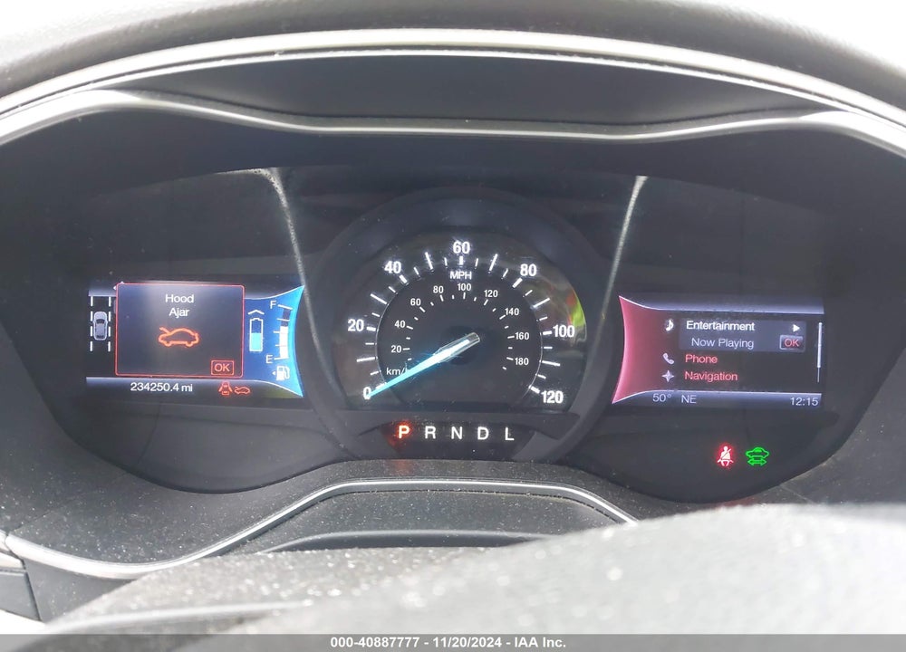 2013 FORD FUSION HYBRID SE VIN: 3FA6P0LU7DR160957