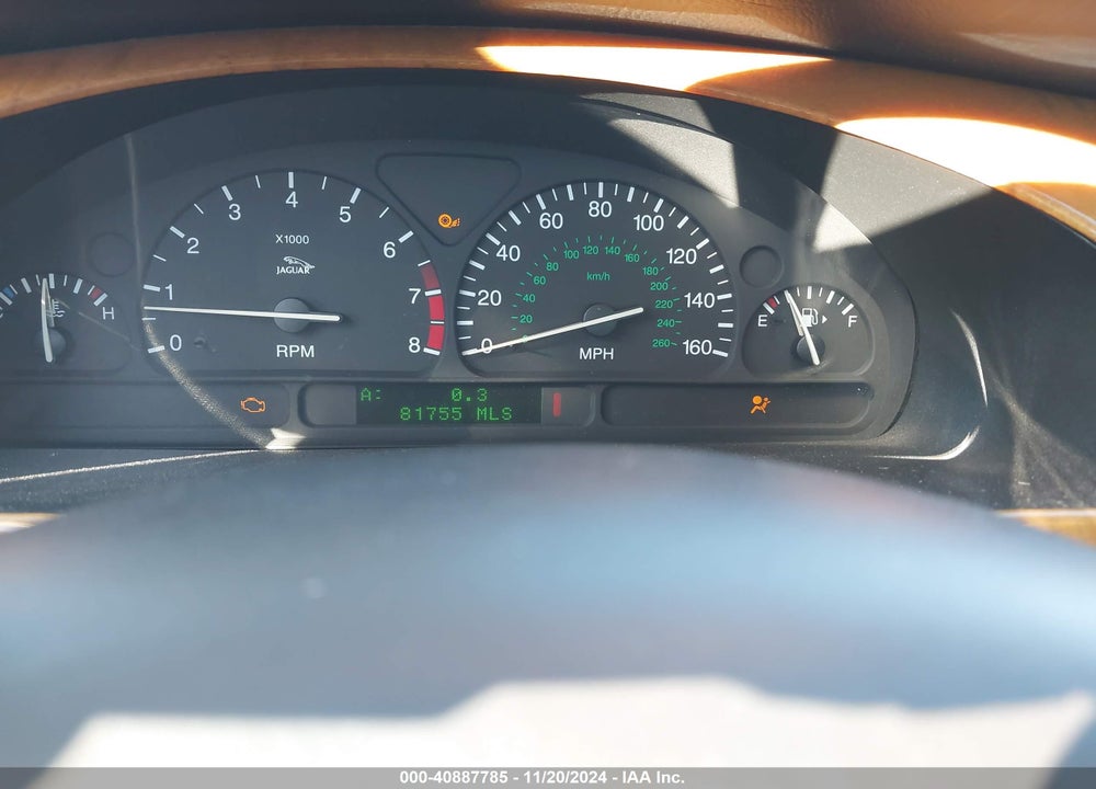 2000 JAGUAR S-TYPE 3.0L V6 VIN: SAJDA01C6YFL66210