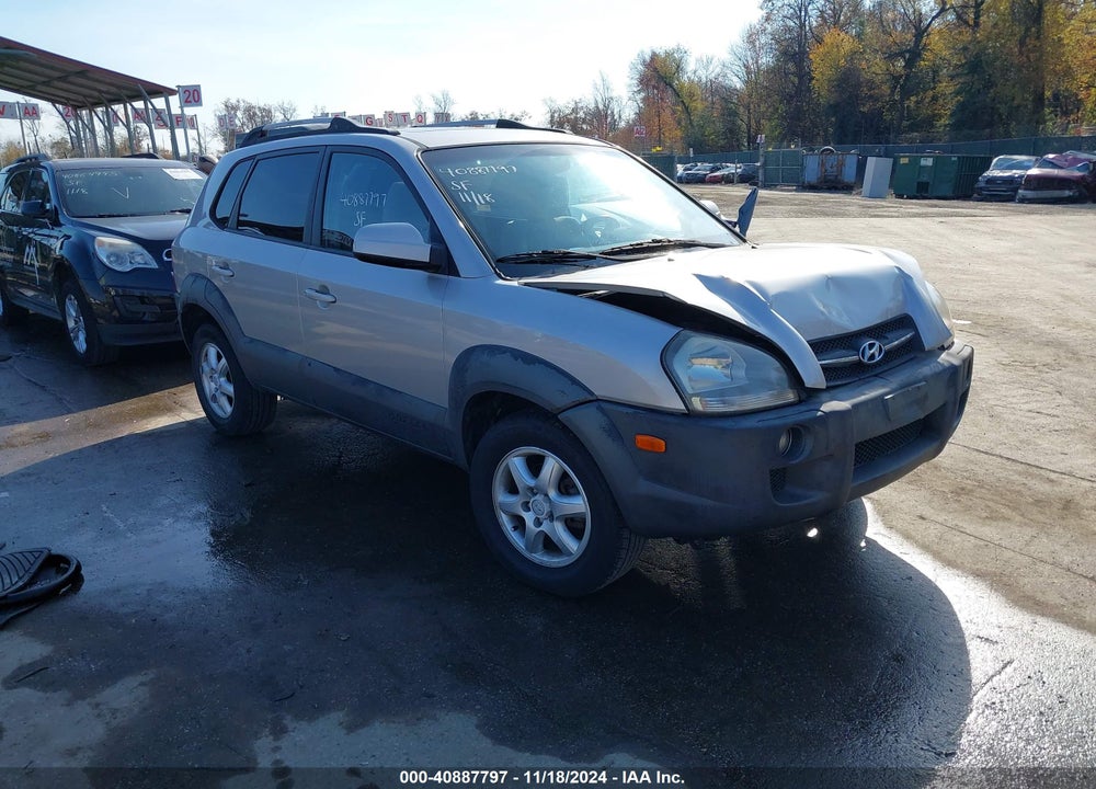 2005 HYUNDAI TUCSON VIN: KM8JN12D55U116057