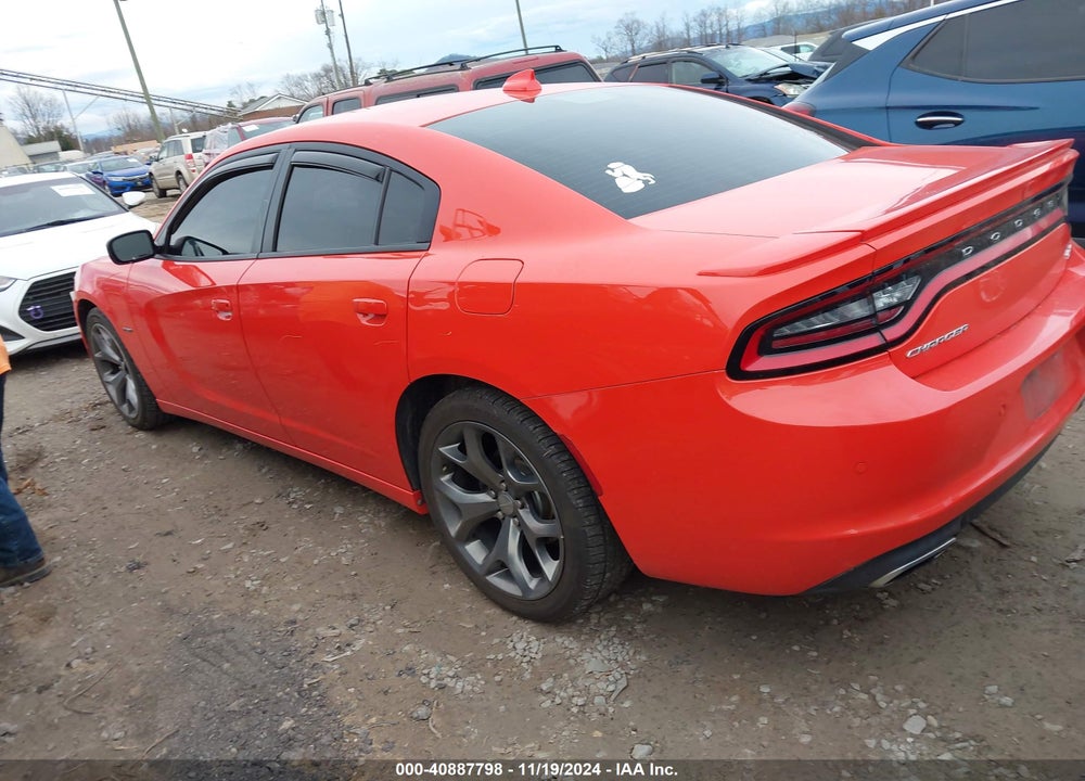 2016 DODGE CHARGER R/T VIN: 2C3CDXCT0GH348035