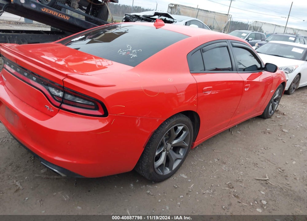 2016 DODGE CHARGER R/T VIN: 2C3CDXCT0GH348035