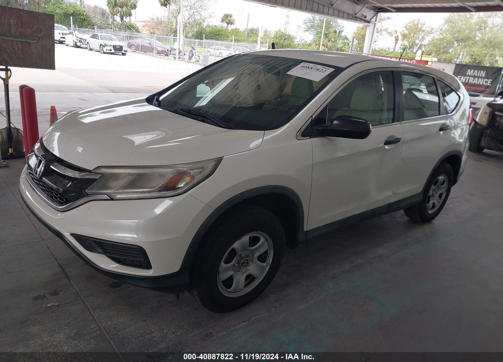 2016 HONDA CR-V LX VIN: 5J6RM4H38GL074500