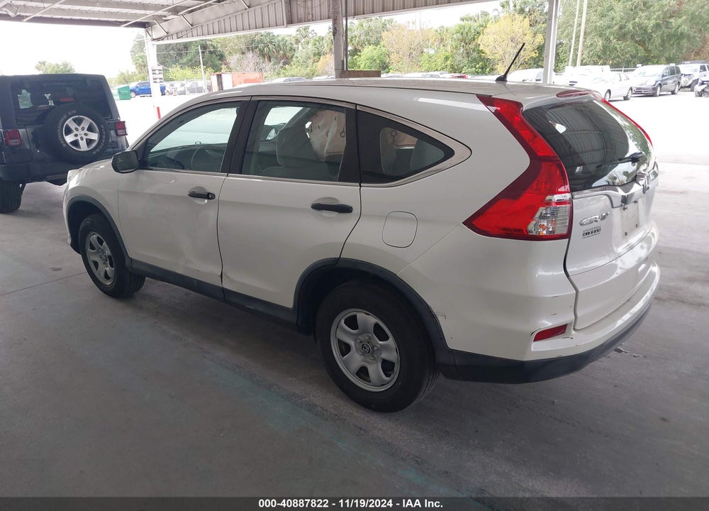 2016 HONDA CR-V LX VIN: 5J6RM4H38GL074500
