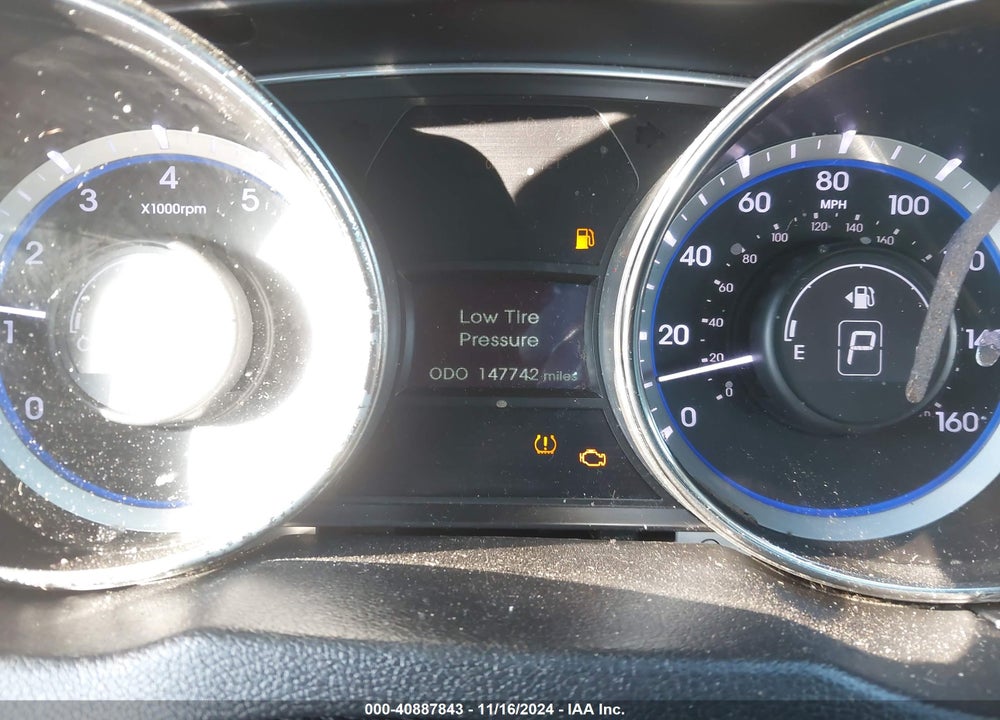 2011 HYUNDAI SONATA GLS VIN: 5NPEB4AC1BH017363