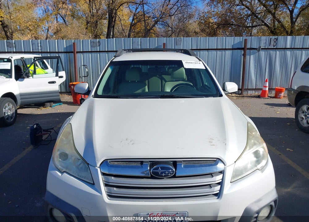 2013 SUBARU OUTBACK 2.5I LIMITED VIN: 4S4BRBJC0D3299153