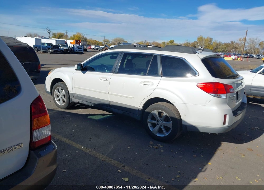 2013 SUBARU OUTBACK 2.5I LIMITED VIN: 4S4BRBJC0D3299153
