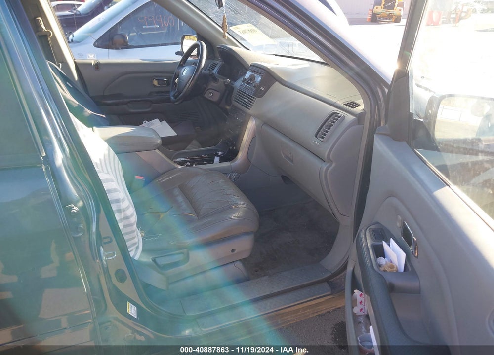 2005 HONDA PILOT EX-L VIN: 2HKYF18645H512600