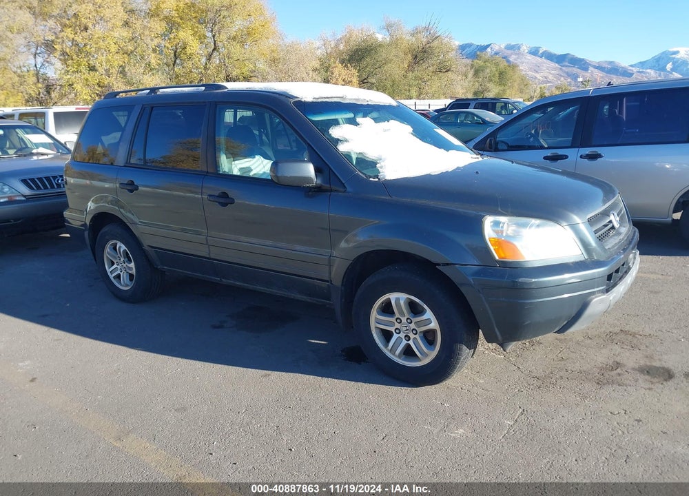 2005 HONDA PILOT EX-L VIN: 2HKYF18645H512600