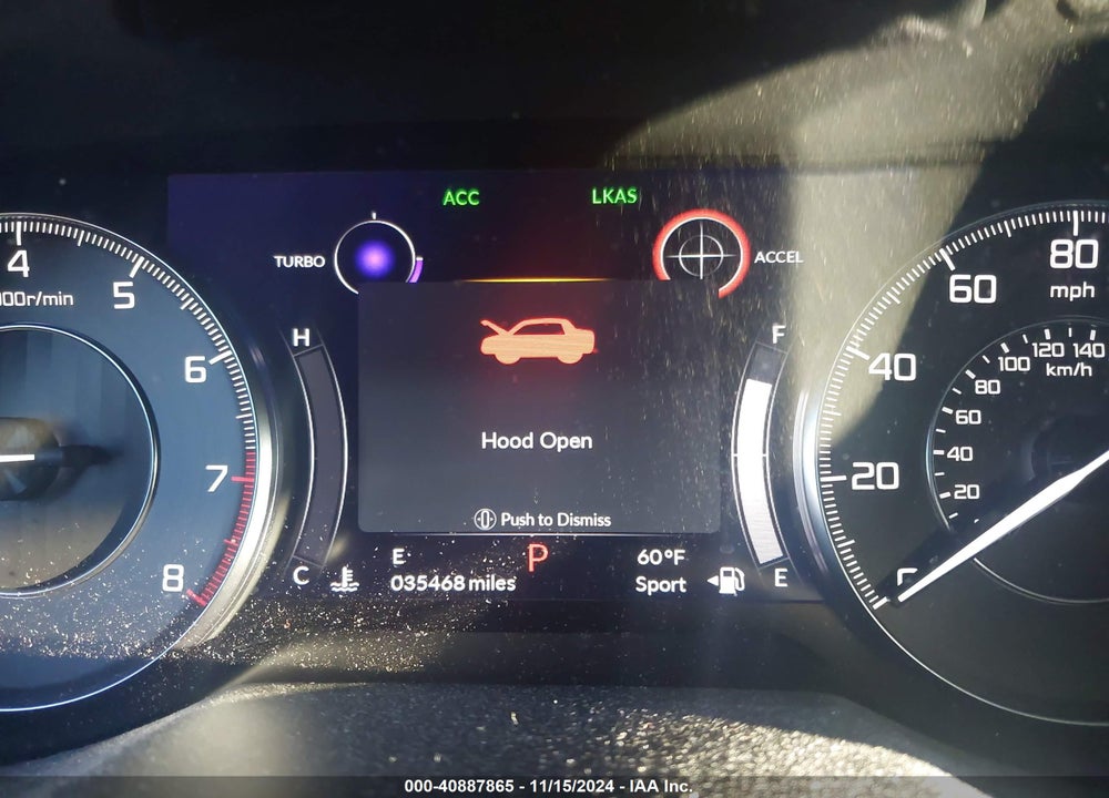 2020 ACURA RDX TECHNOLOGY PACKAGE VIN: 5J8TC2H54LL038979