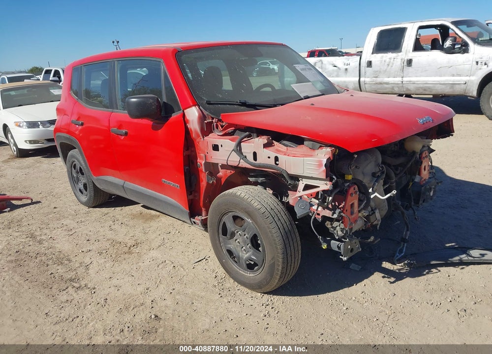 2017 JEEP RENEGADE SPORT FWD VIN: ZACCJAAB3HPF14009