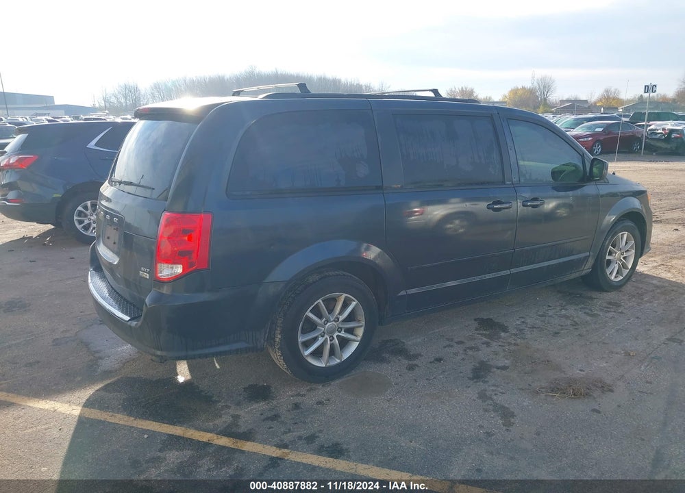 2014 DODGE GRAND CARAVAN SXT VIN: 2C4RDGCG0ER263535