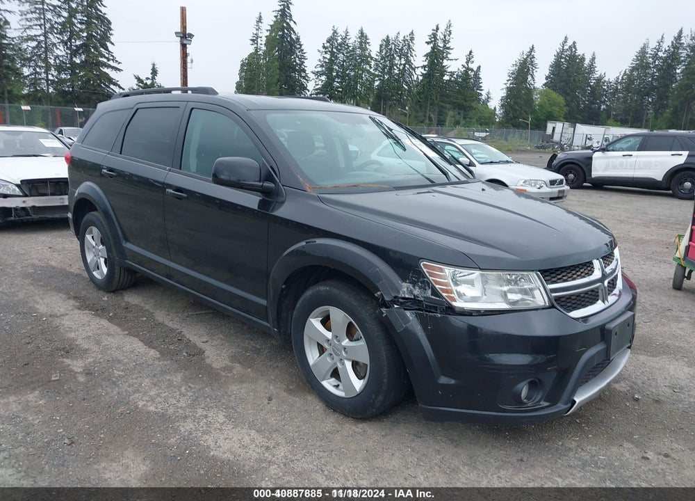 2012 DODGE JOURNEY SXT VIN: 3C4PDDBG2CT397867