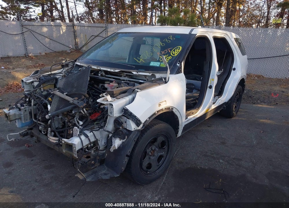 2014 FORD UTILITY POLICE INTERCEPTOR VIN: 1FM5K8ARXEGC60637
