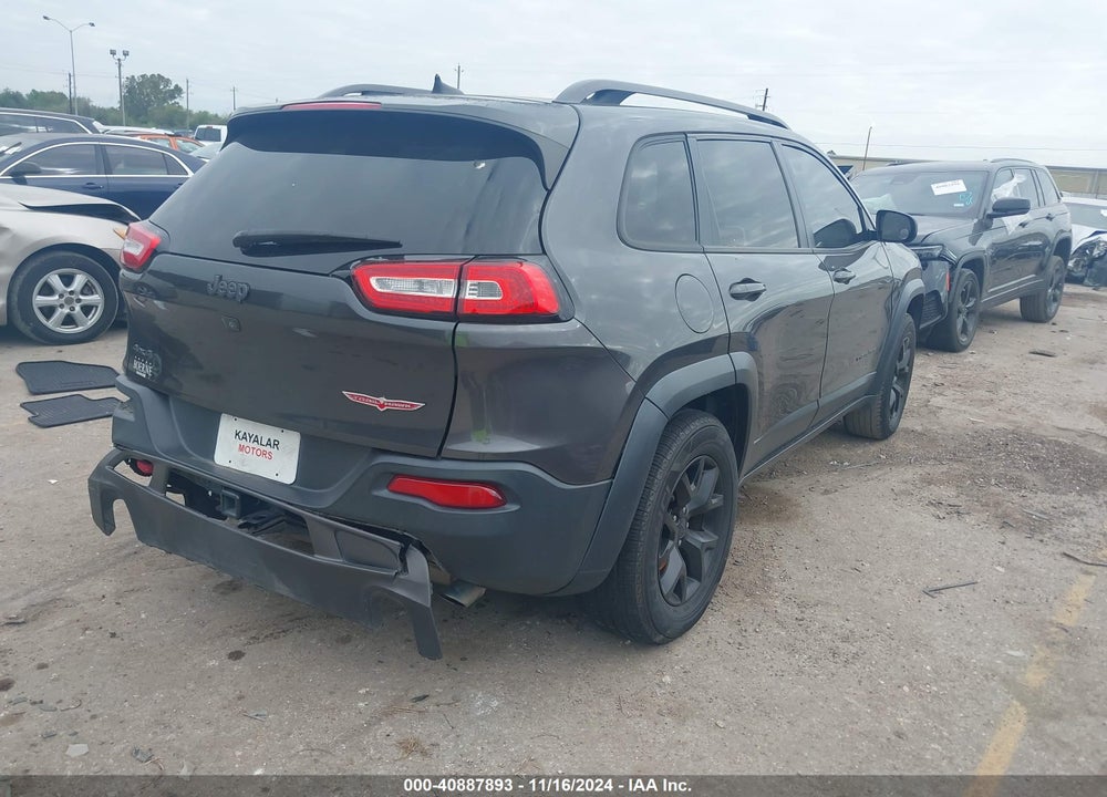 2017 JEEP CHEROKEE TRAILHAWK 4X4 VIN: 1C4PJMBS6HW530693