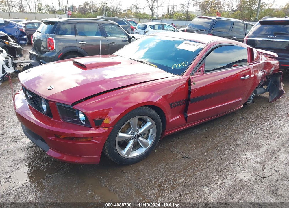2008 FORD MUSTANG VIN: 1ZVHT82H085178028