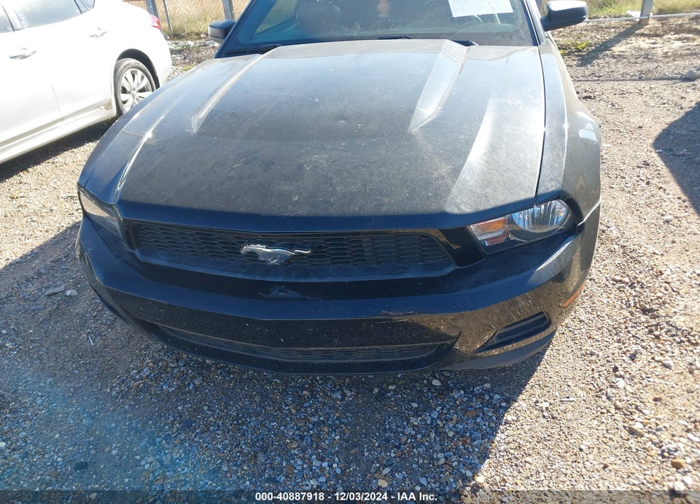 2012 FORD MUSTANG V6 PREMIUM VIN: 1ZVBP8AM7C5210796