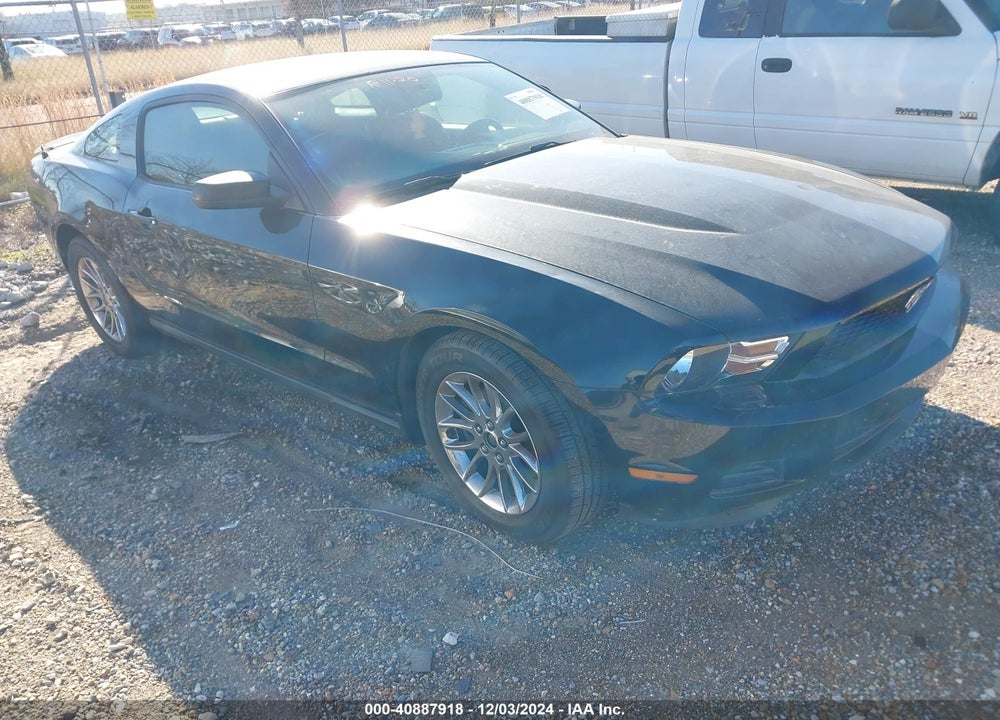 2012 FORD MUSTANG V6 PREMIUM VIN: 1ZVBP8AM7C5210796