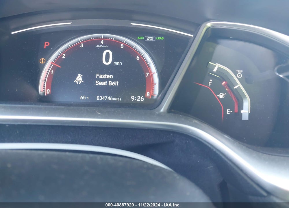 2020 HONDA CIVIC SPORT VIN: 2HGFC2F88LH580092