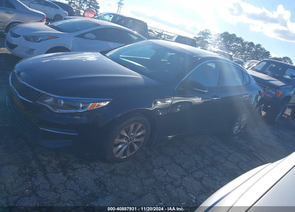 2016 KIA OPTIMA EX VIN: 5XXGU4L33GG117578