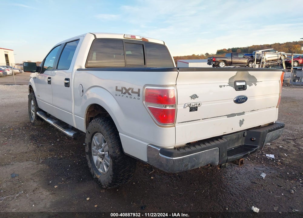 2012 FORD F-150 XLT VIN: 1FTFW1ET3CKE06025