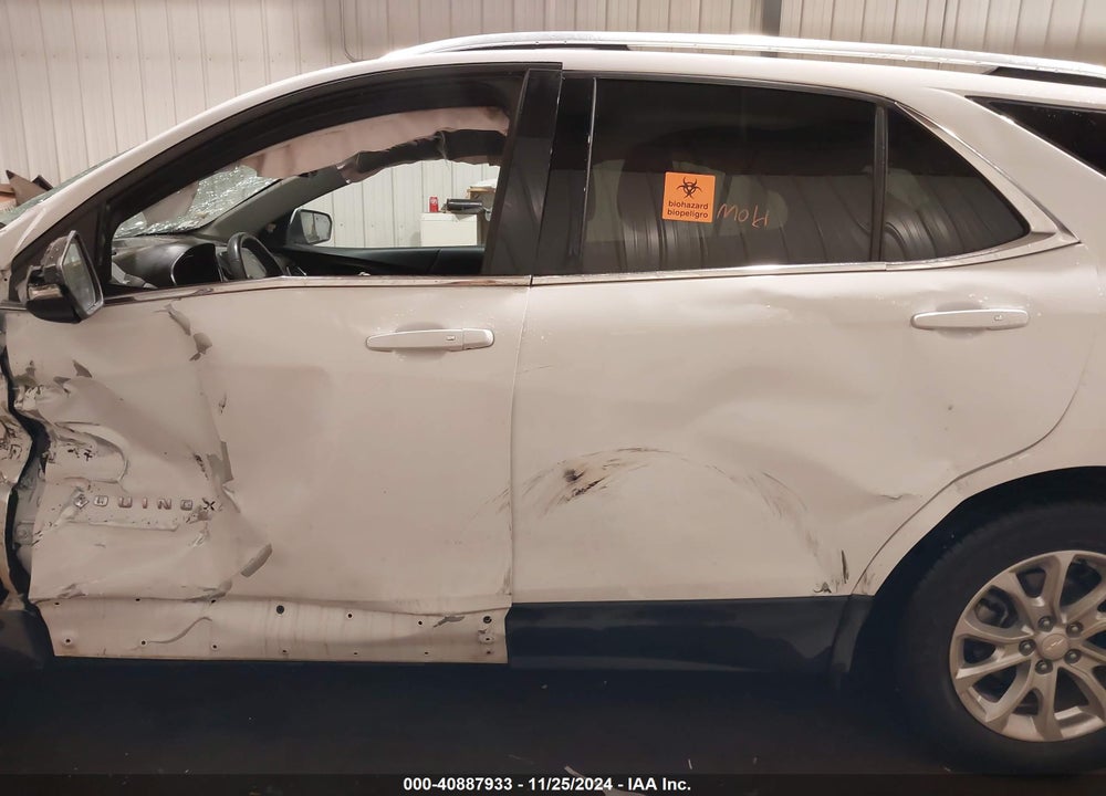 2018 CHEVROLET EQUINOX LT VIN: 3GNAXSEV6JL110613