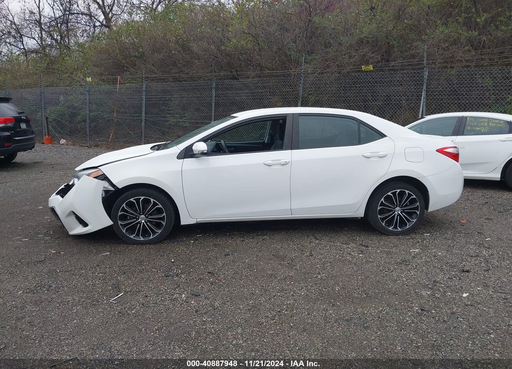 2016 TOYOTA COROLLA S PLUS VIN: 2T1BURHE6GC535528
