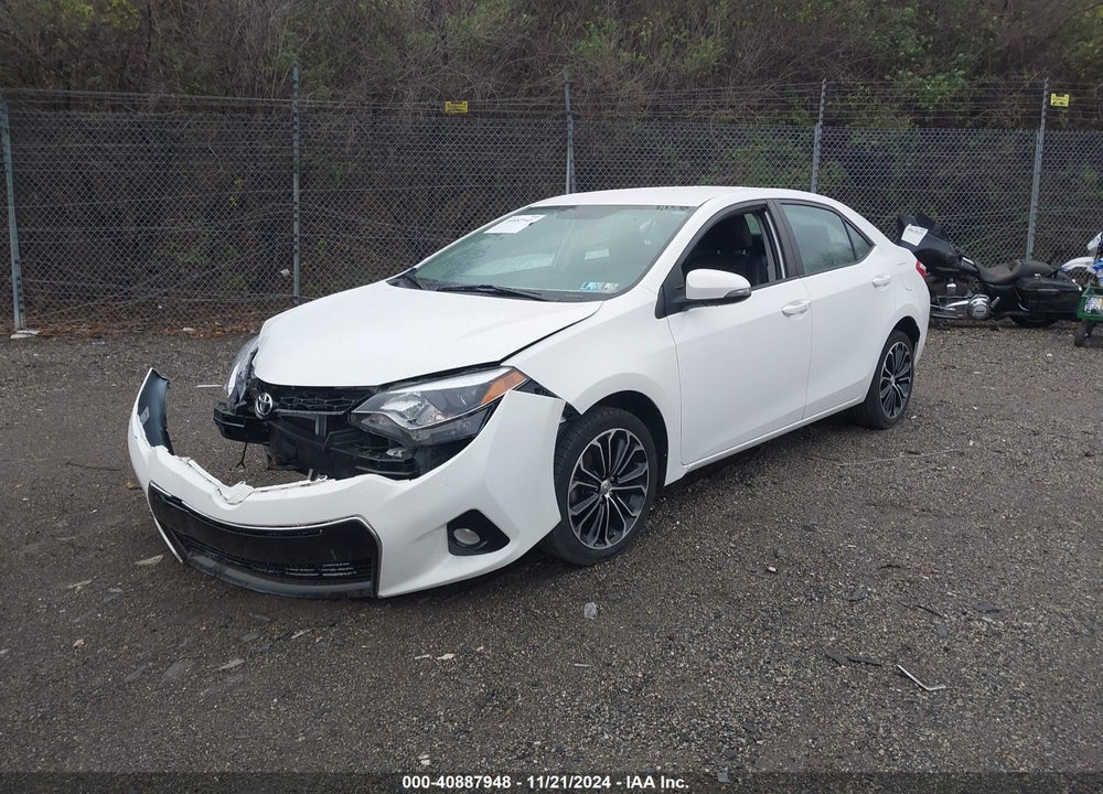 2016 TOYOTA COROLLA S PLUS VIN: 2T1BURHE6GC535528
