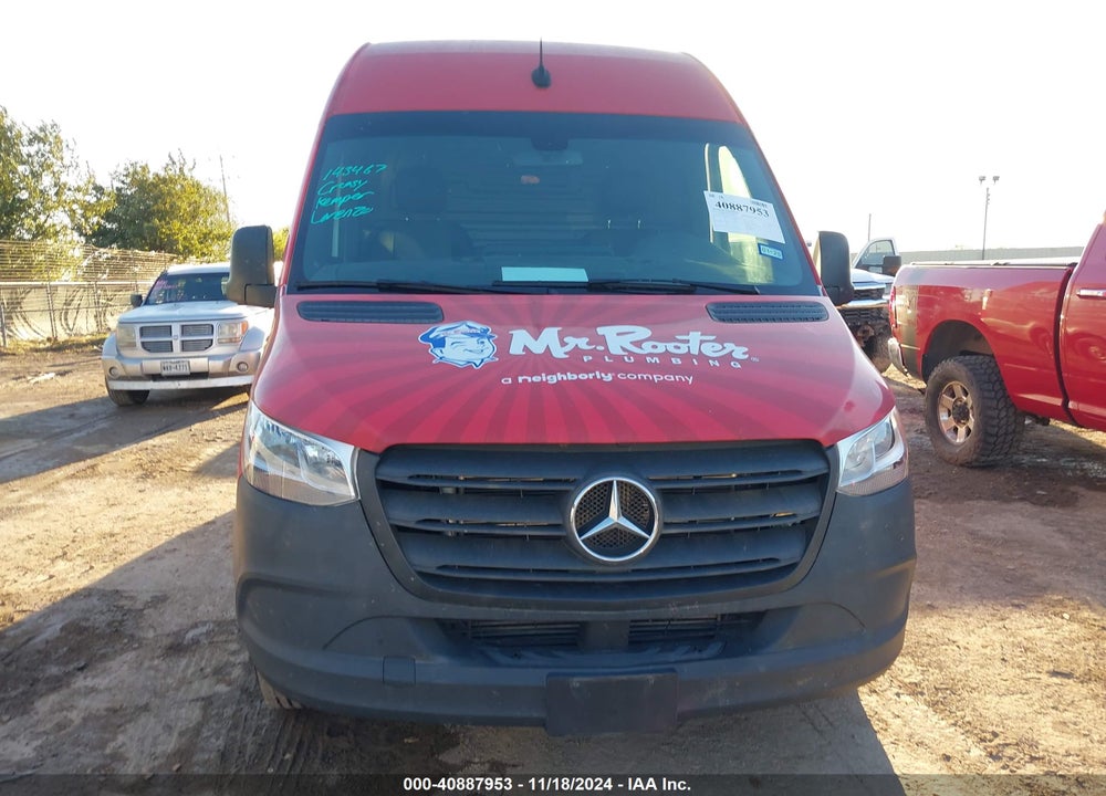 2023 MERCEDES-BENZ SPRINTER 2500 HIGH ROOF 4-CYL GAS VIN: W1Y40CHY6PT124422