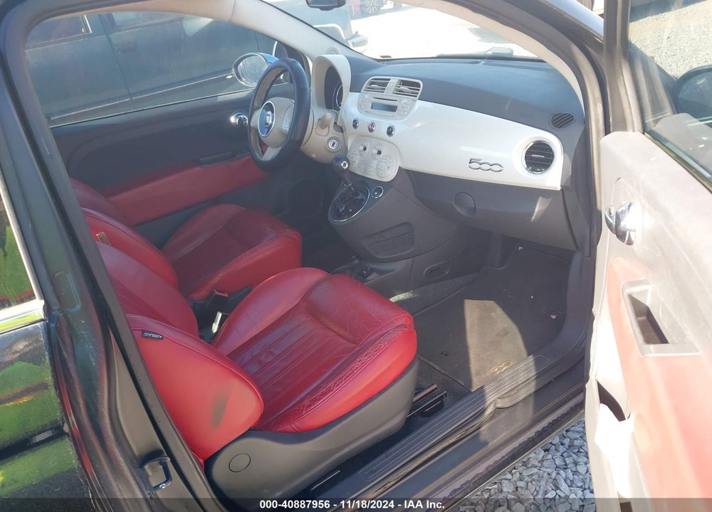 2015 FIAT 500 LOUNGE VIN: 3C3CFFCR2FT598746