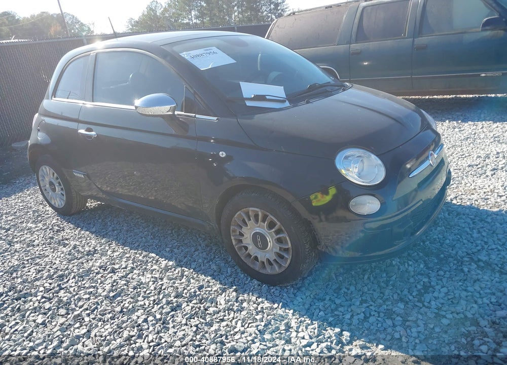 2015 FIAT 500 LOUNGE VIN: 3C3CFFCR2FT598746