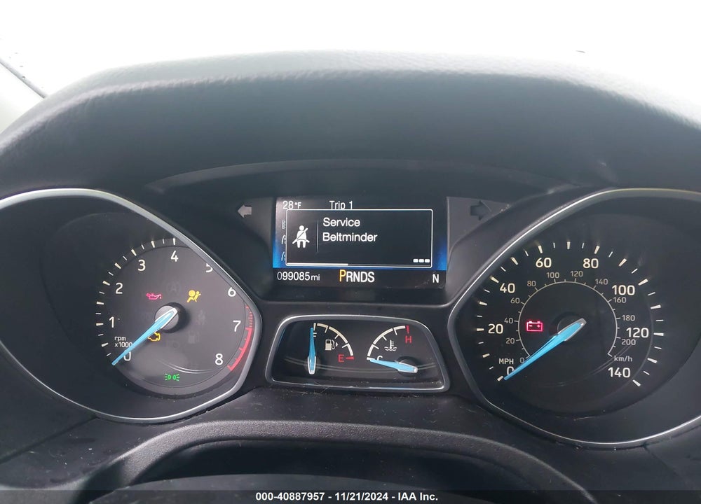 2017 FORD FOCUS SEL VIN: 1FADP3H29HL222170