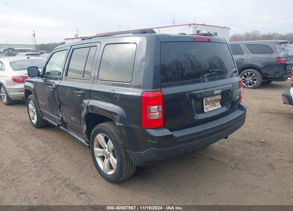 2015 JEEP PATRIOT LATITUDE VIN: 1C4NJPFB5FD343828