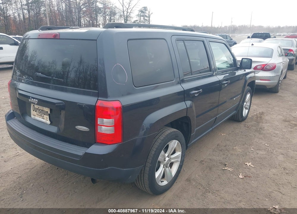 2015 JEEP PATRIOT LATITUDE VIN: 1C4NJPFB5FD343828
