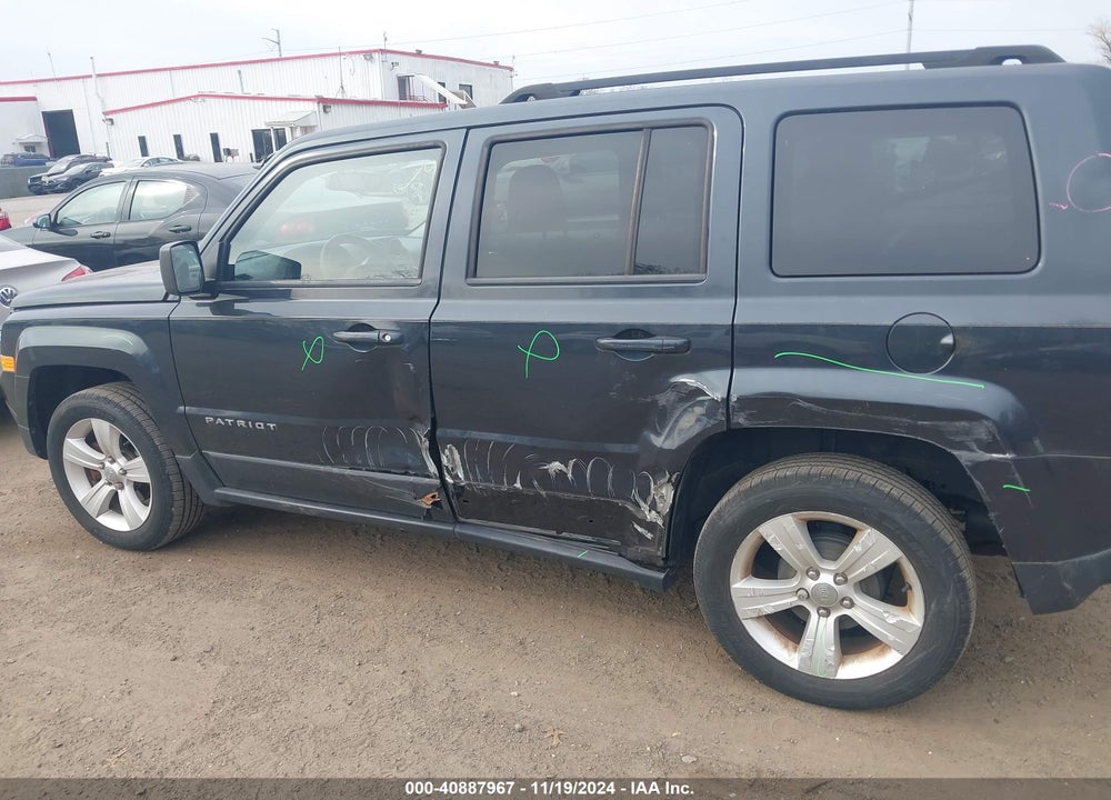 2015 JEEP PATRIOT LATITUDE VIN: 1C4NJPFB5FD343828
