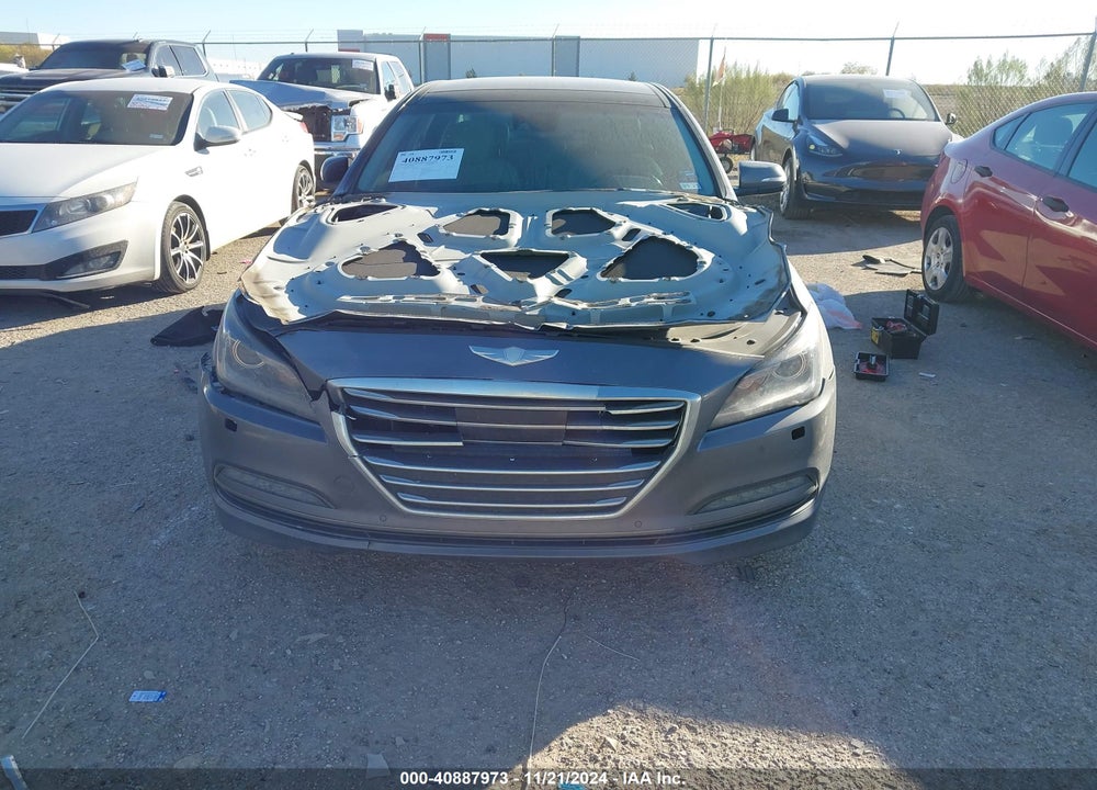 2016 HYUNDAI GENESIS 3.8 VIN: KMHGN4JEXGU142372